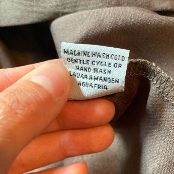 3 for $30! Very J brown deep v long sleeve dress - Picture 5 of 14